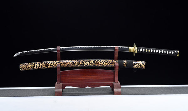 hand forged Japanese katana swords/functional/sharp/JQ/Wind Leopard Warrior